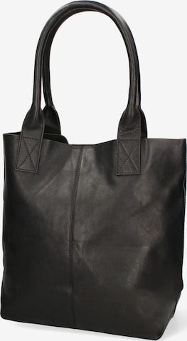 Borsa a spalla di Gave Lux in nero: frontale