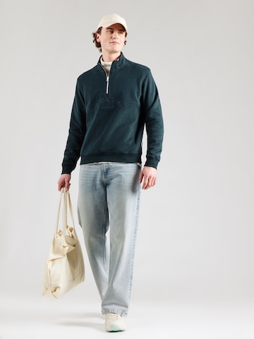 JACK & JONES Sweatshirt 'JORBLEECKER' in Green