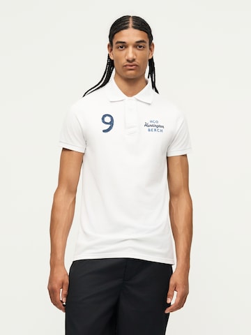 HOLLISTER T-shirt i vit: framsida