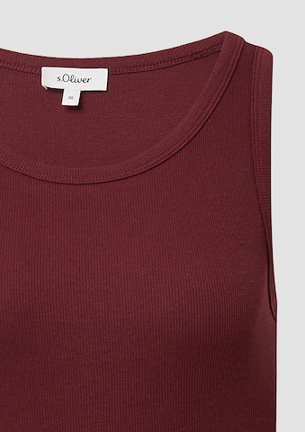 Haut s.Oliver en rouge