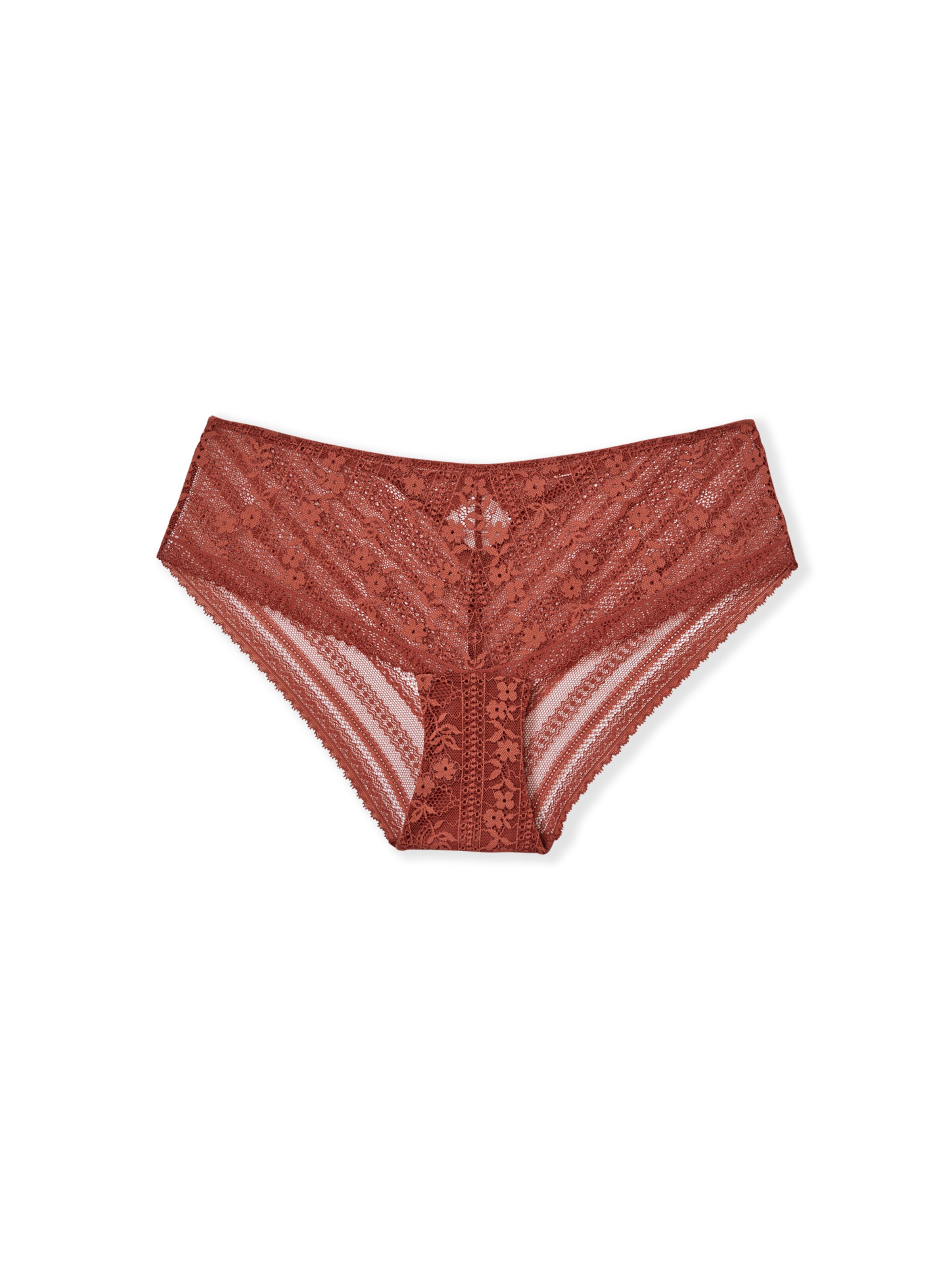 ETAM Panty 'Aura' in Brown: front