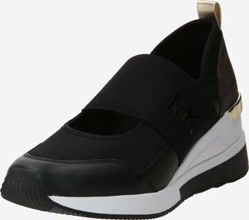 Scarpa slip-on 'FAE' di MICHAEL Michael Kors in nero: frontale