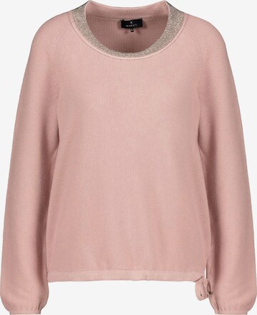 Pullover di monari in rosa: frontale