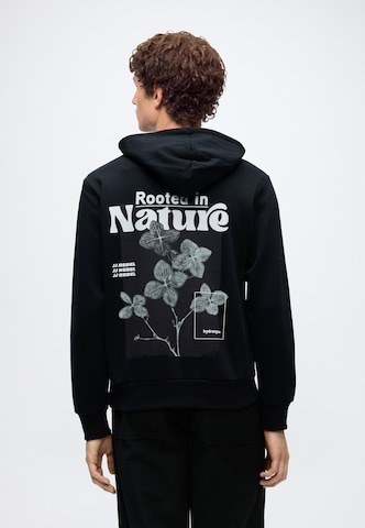 Felpa 'JREBIVAN' di JJ Rebel in nero: frontale