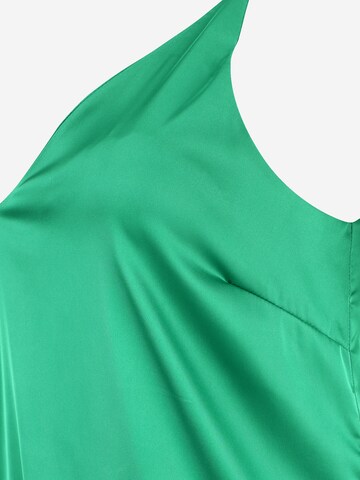 Monki Koktejlové šaty – zelená