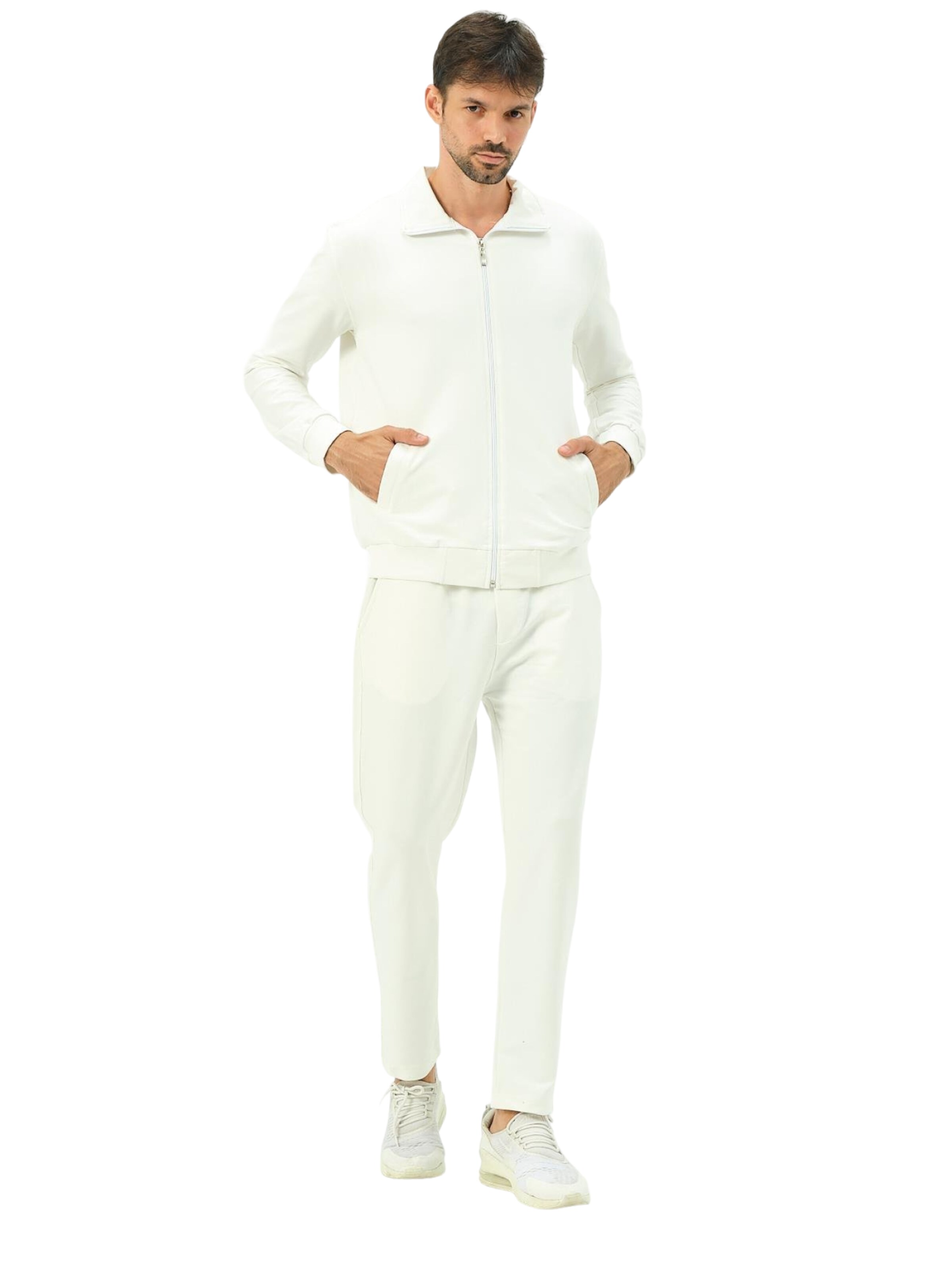 C&City Sweat suit in Beige: front