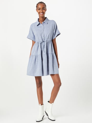 Rich & Royal Shirt Dress in Blue: front