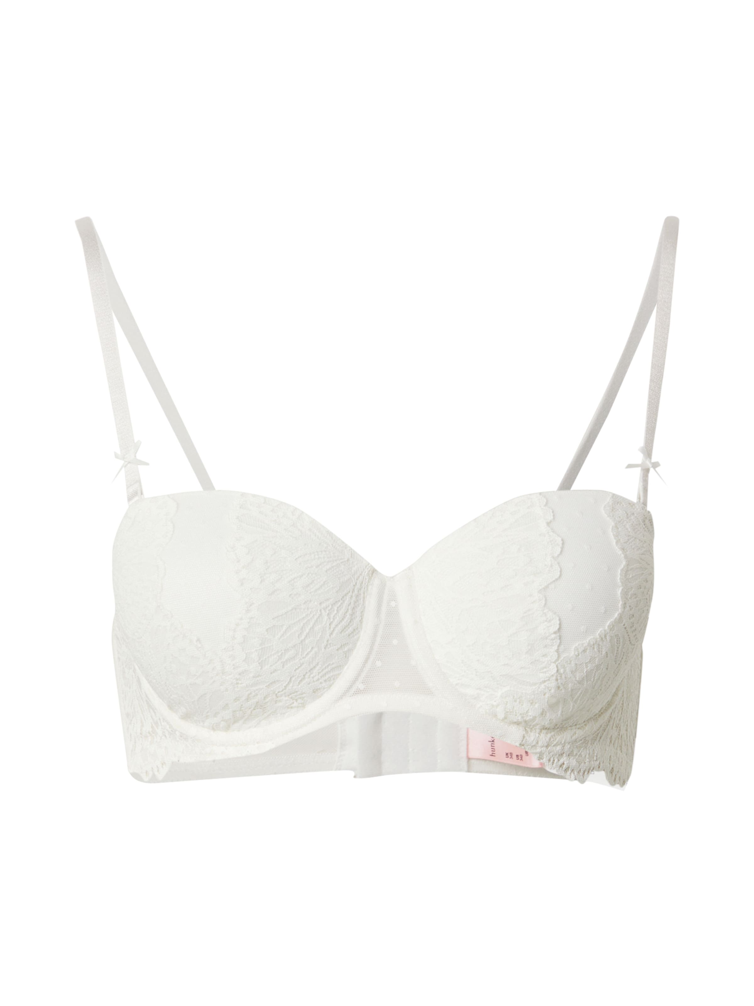 Balconette Sutien 'Posie' de la Hunkemöller pe alb: față