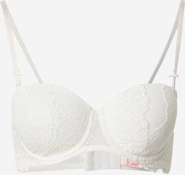 balta Hunkemöller Plati Liemenėlė 'Posie': priekis