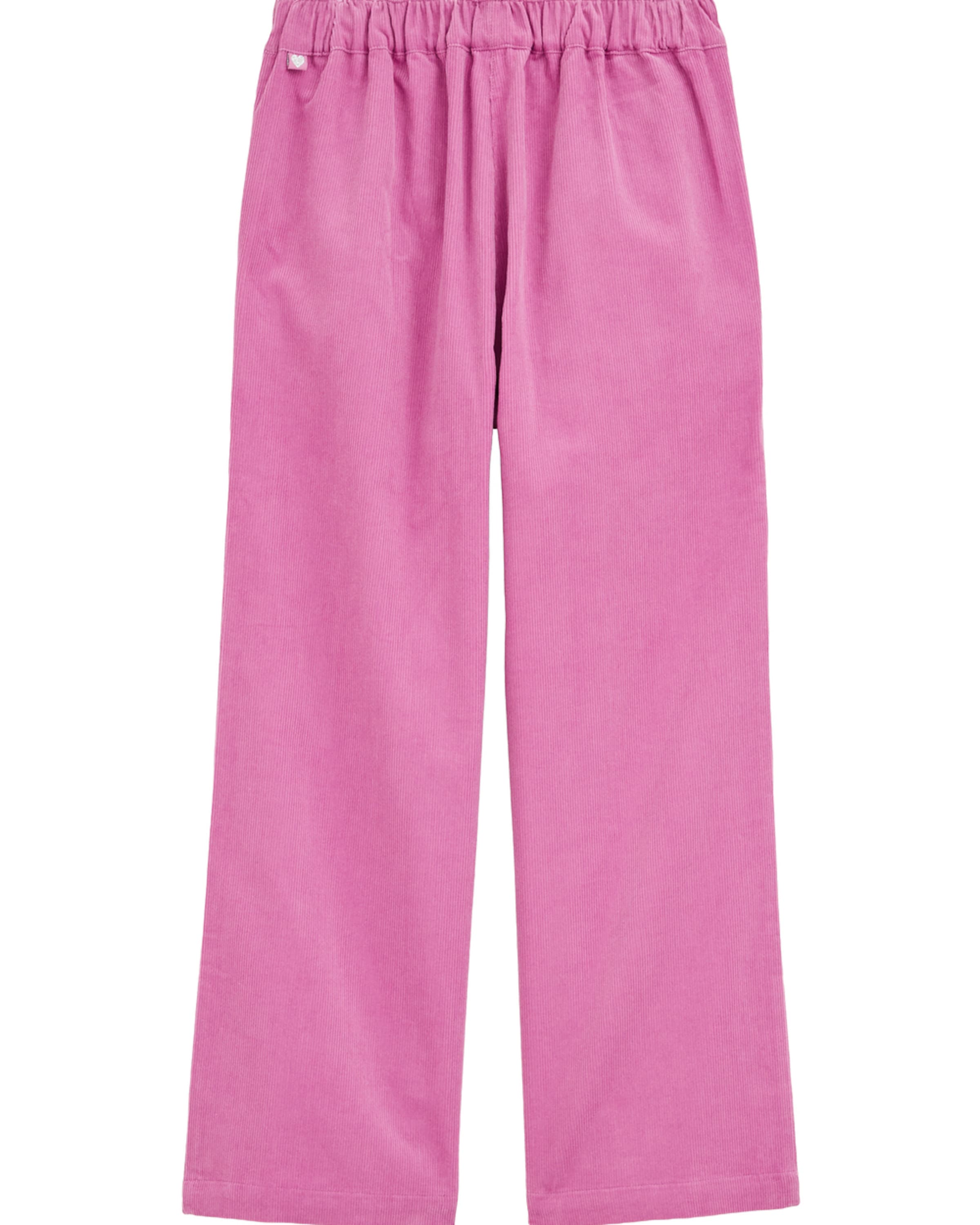 Wide leg Pantaloni de la WE Fashion pe roz