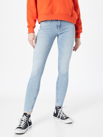 Calvin Klein Jeans - Skinny Vaquero en azul: frente