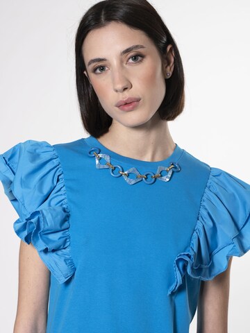 Haut Influencer en bleu