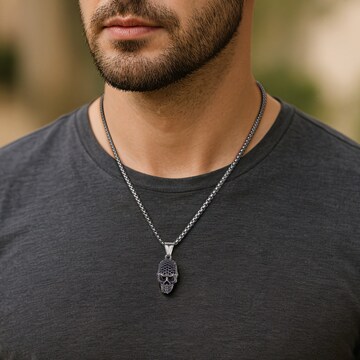 FIRETTI Necklace in Grey: front