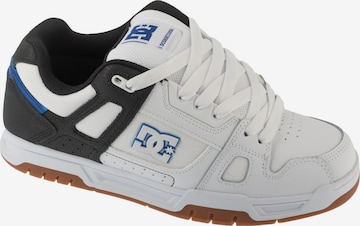 DC Shoes Sneaker low 'DC Shoes Stag' in Weiß: Vorderseite