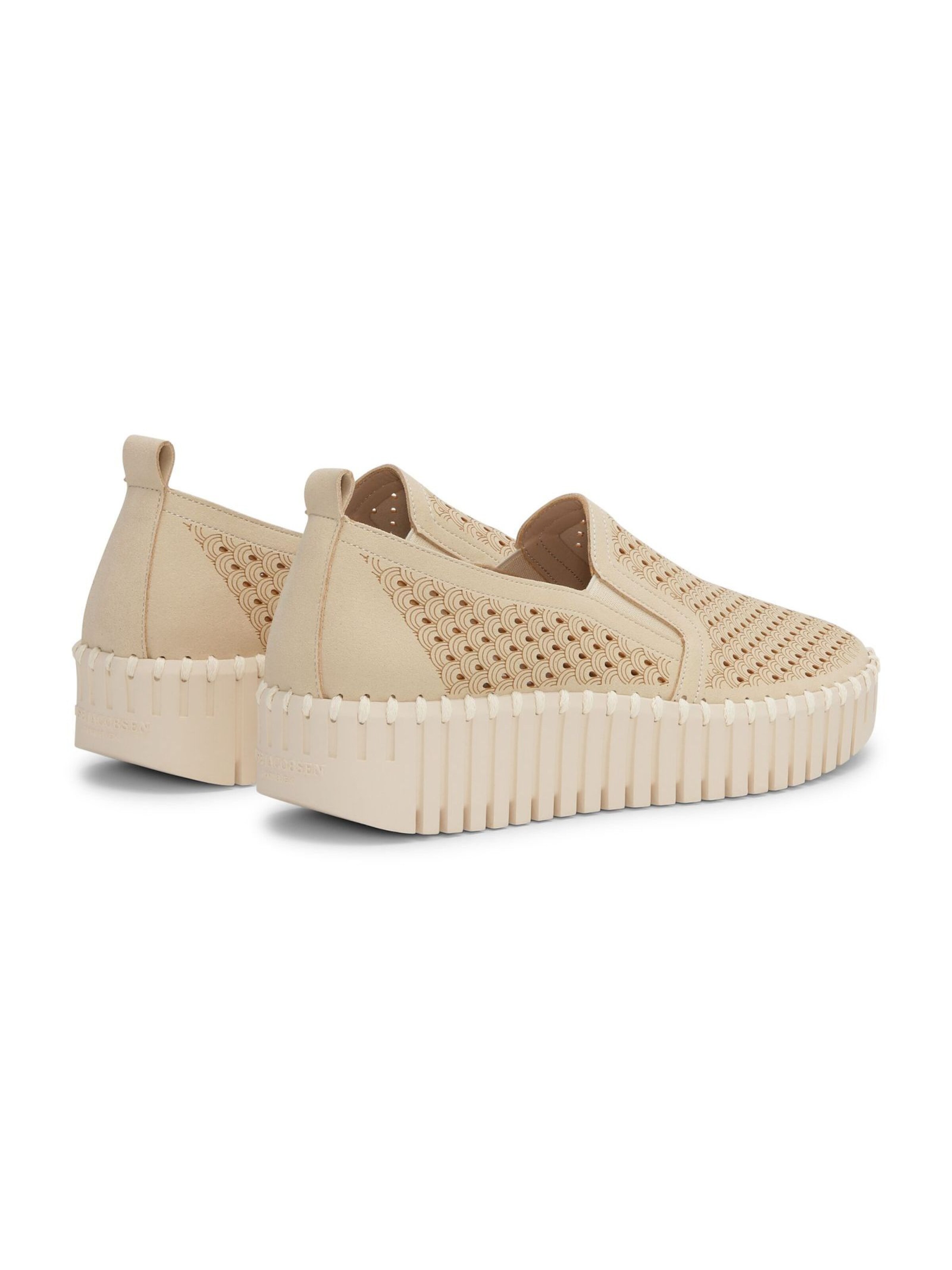 ILSE JACOBSEN Slipper 'Tulip4078' i hvid