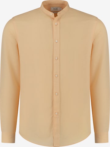 Shiwi Regular Fit Hemd 'Leon' in Beige: predná strana