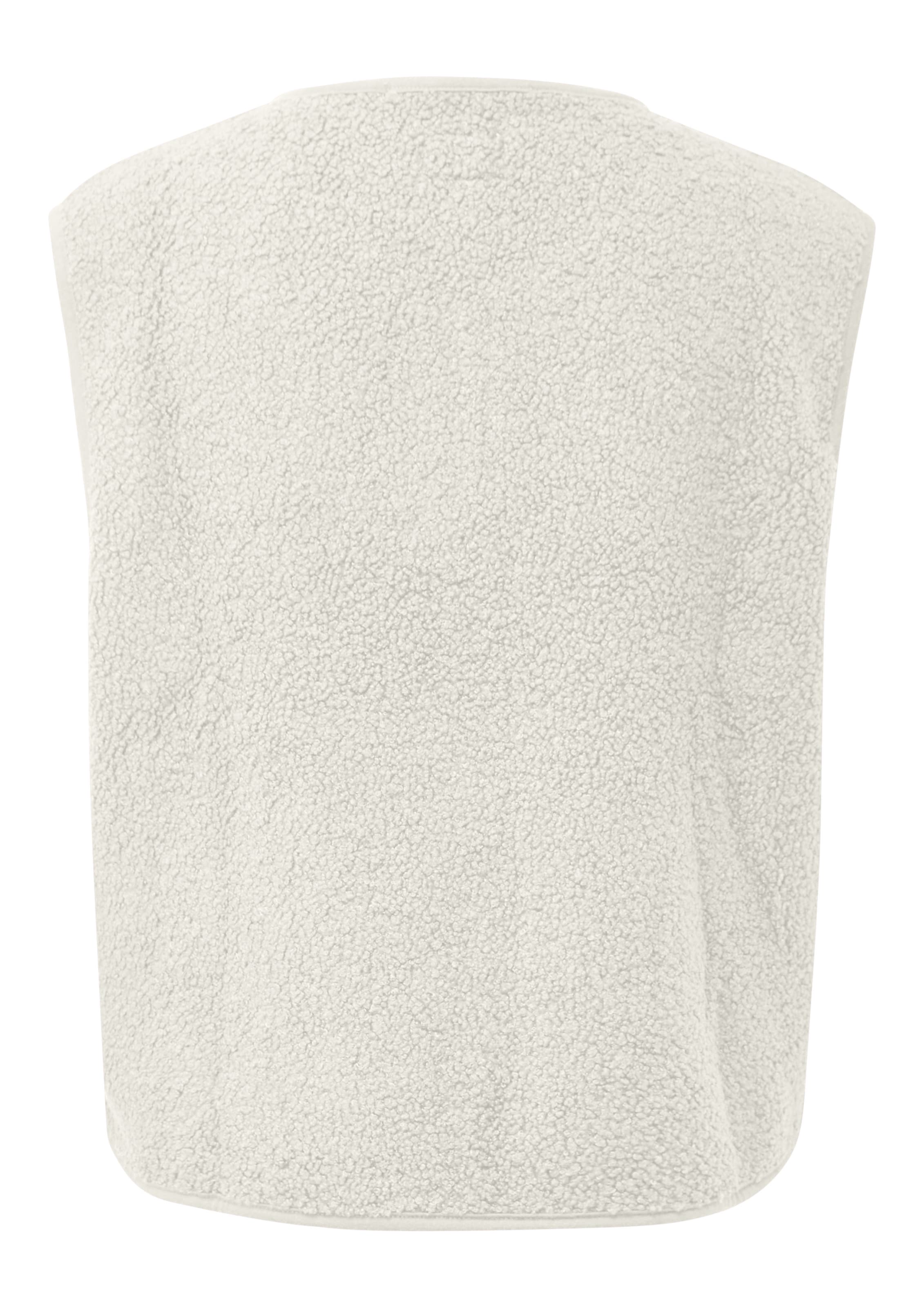 QS Gebreide bodywarmer in Beige