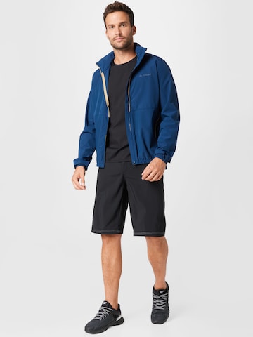 VAUDE Athletic Jacket in Blue