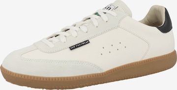 Baskets basses 'Tsuga' Ekn en blanc : devant