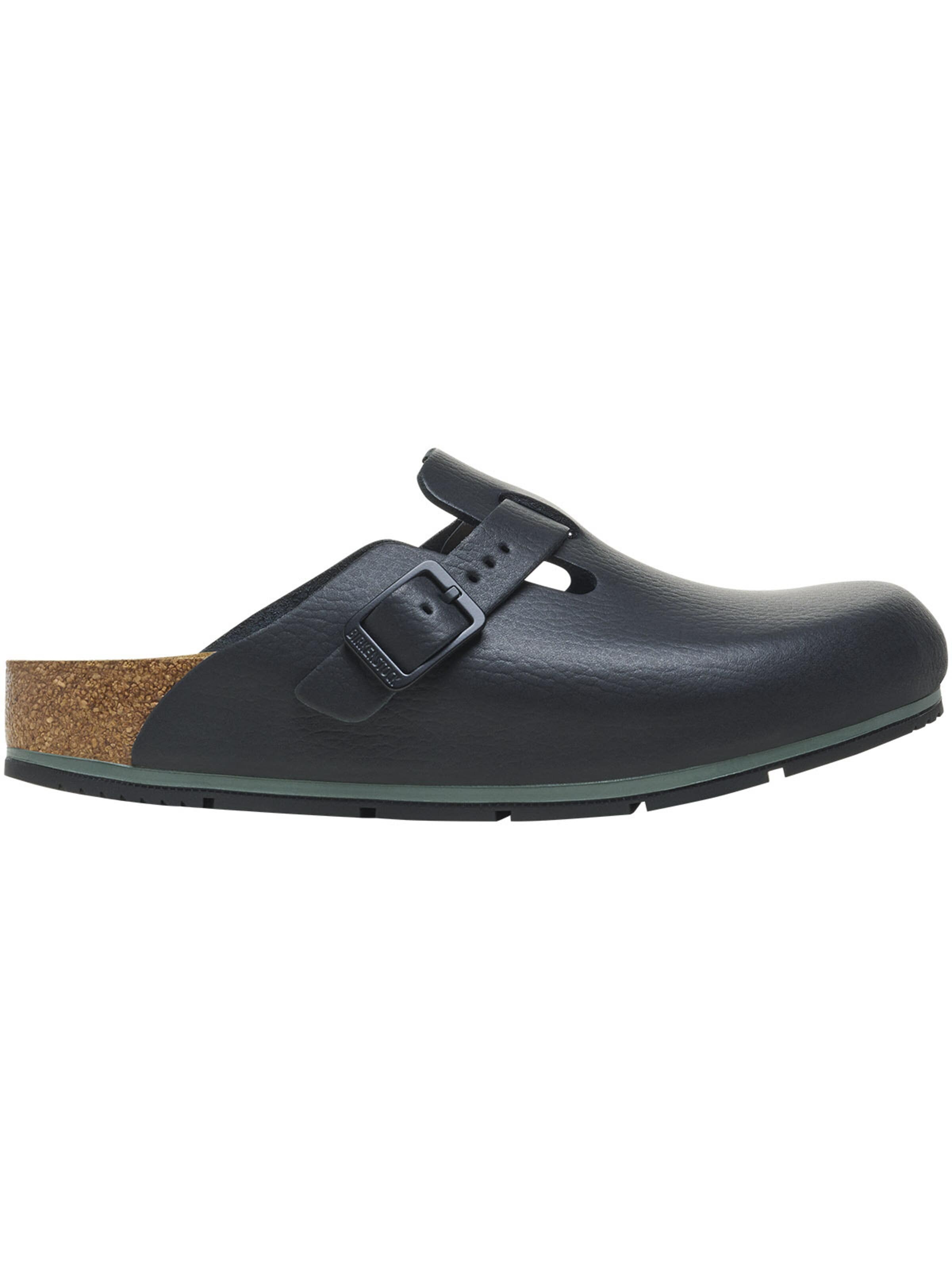 BIRKENSTOCK Clogs 'Freizeitschuhe Boston Pro in schwarz'‌‌‌‌‌‌‌ in Schwarz