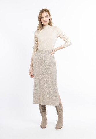 DreiMaster Vintage - Falda en beige