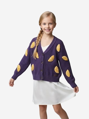Cardigan Hilal Akinci Kids en mélange de couleurs