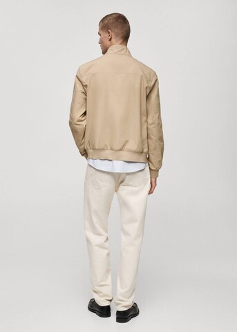 MANGO MAN Jacke 'Jony' in Beige