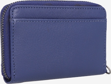 Braun Büffel Wallet 'Anna' in Blue