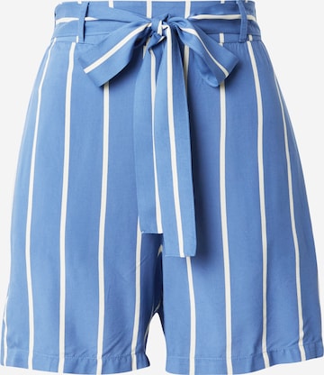 VILA regular Παντελόνι σε μπλε: μπροστά