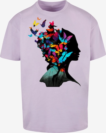 T-Shirt F4NT4STIC en violet : devant