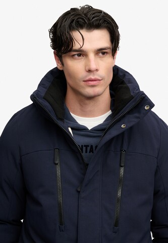 Superdry & Co Winter jacket 'City' in Blue