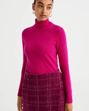 Pull-over 'Coltrui' WE Fashion en rose : devant