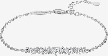 Hey Happiness Bracelet 'Tennis Glow' in Silver: front