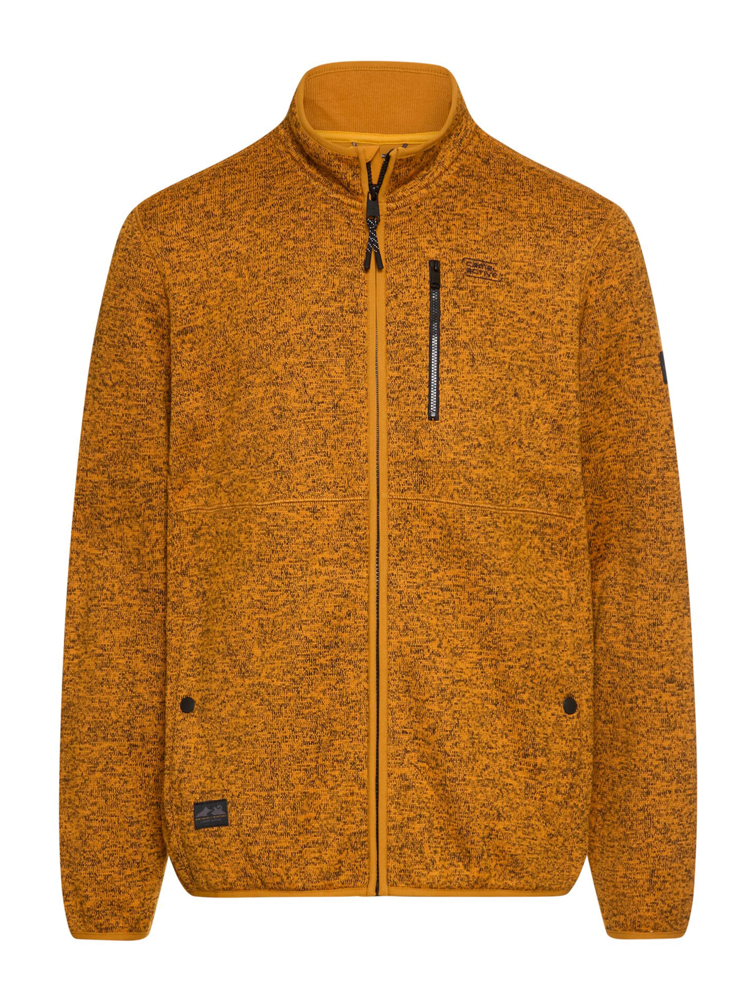 dzeltens CAMEL ACTIVE Adīta jaka: no priekšpuses