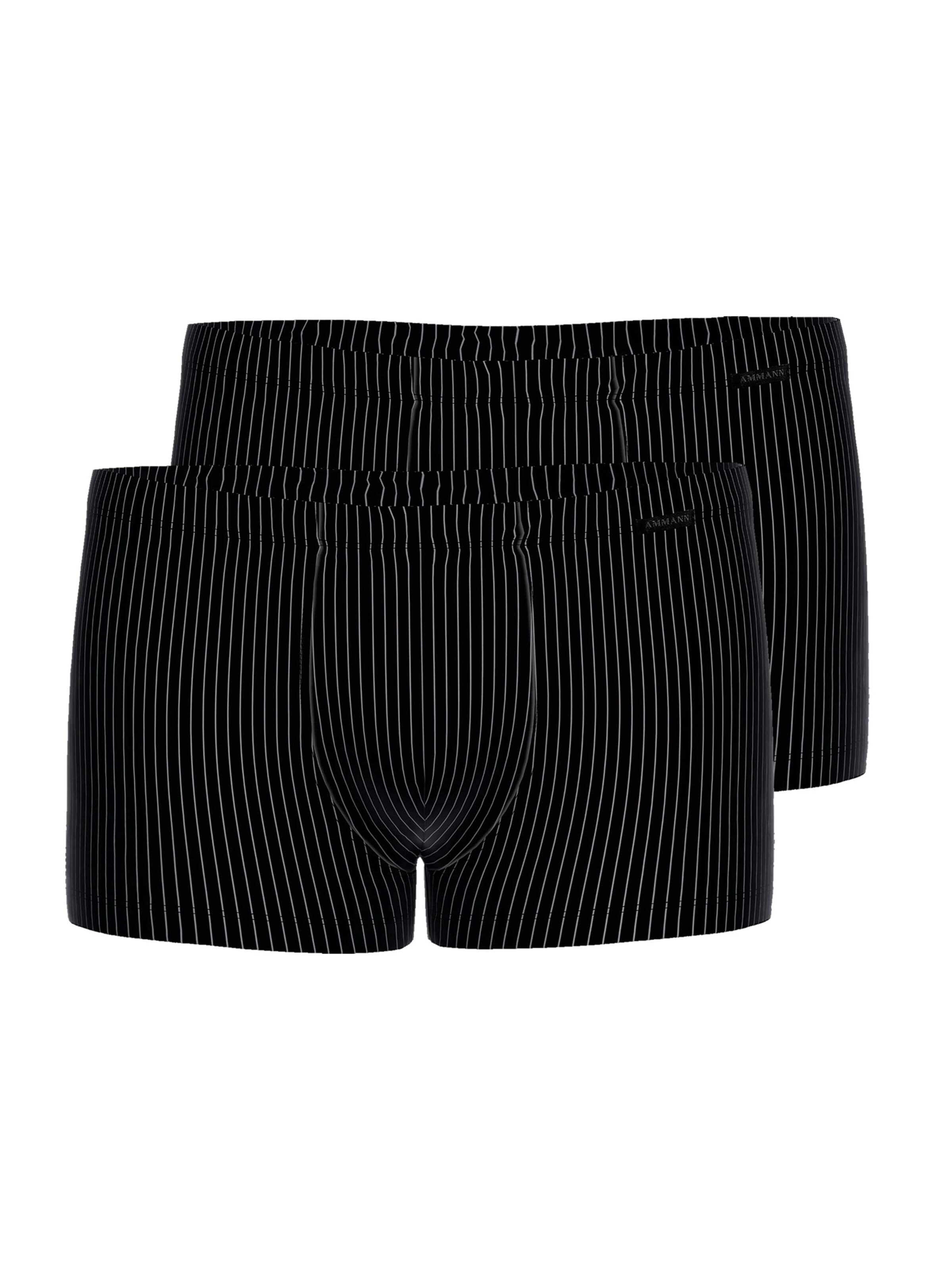 Ammann Boxershorts 'Day Modern'‌ in Schwarz: Vorderseite