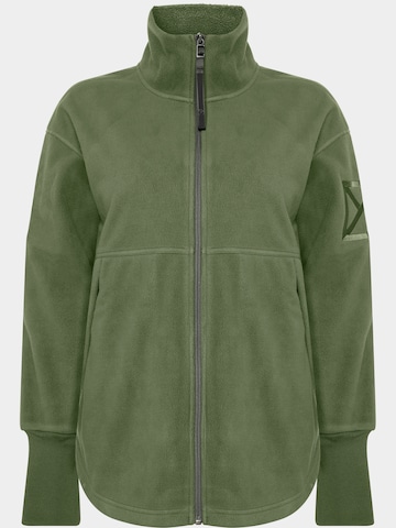 Didriksons Athletic fleece jacket 'RONJA' in Green: front