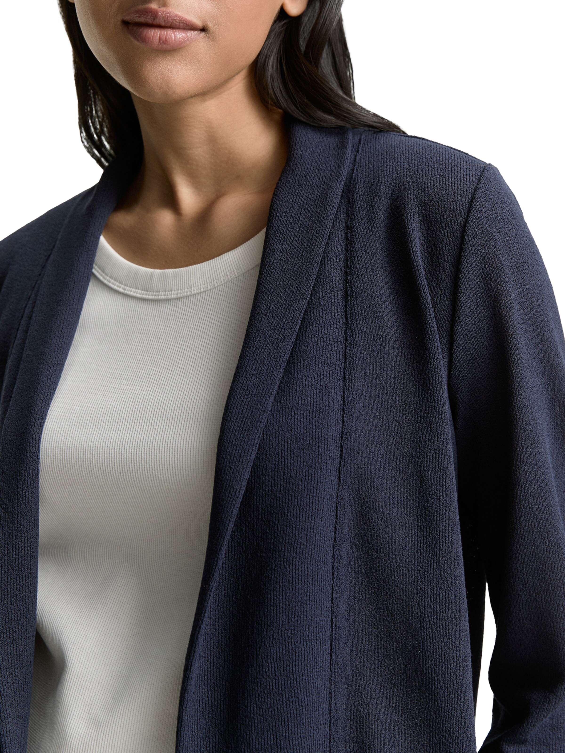 TOM TAILOR Knit cardigan in Blue