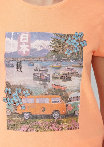 s.Oliver Shirt in Oranje