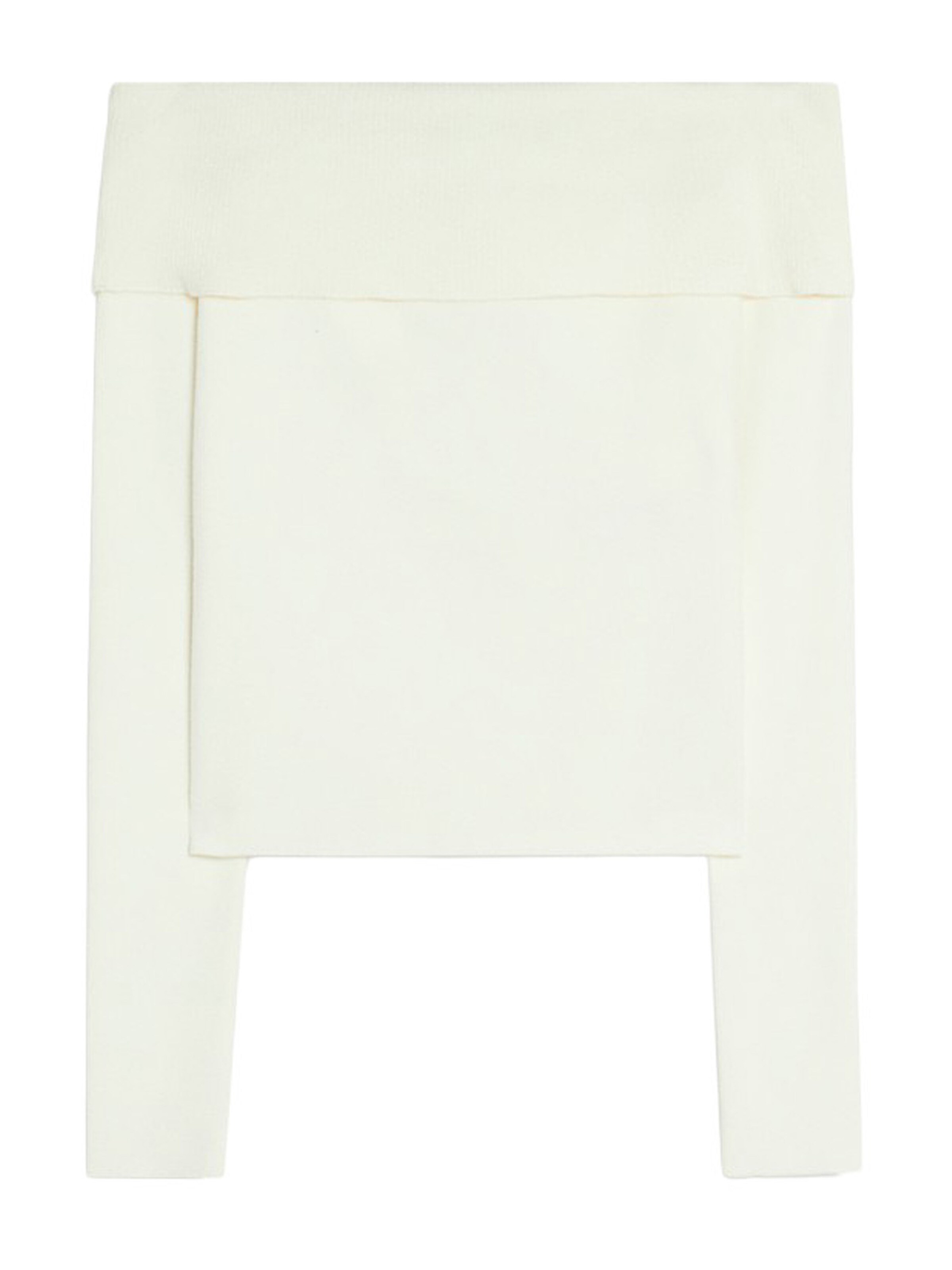 Bershka Sweater in Beige: front