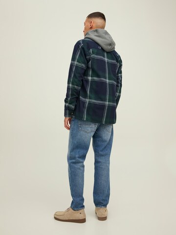 JACK & JONES Regular fit Риза 'Derek' в синьо