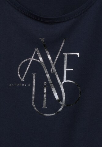 STREET ONE T-Shirt 'Alive' in Blau