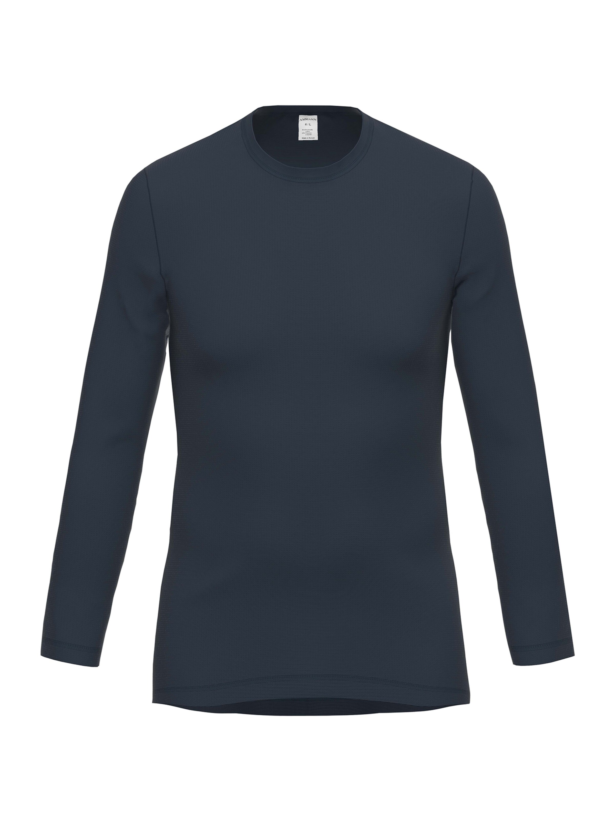 Ammann Shirt ' Dunova ' in Blue: front