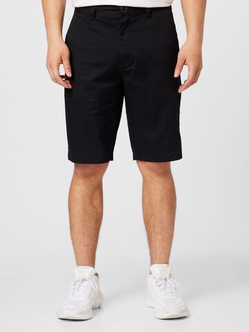 Volcom Regular Shorts in Schwarz: predná strana