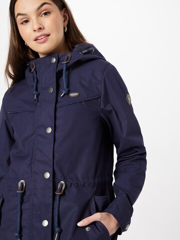 Ragwear Between-season jacket 'Monadis' in Blue