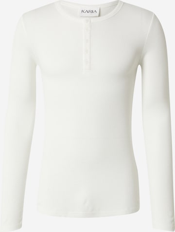 KARIA by Loris Karius - Camiseta en blanco: frente