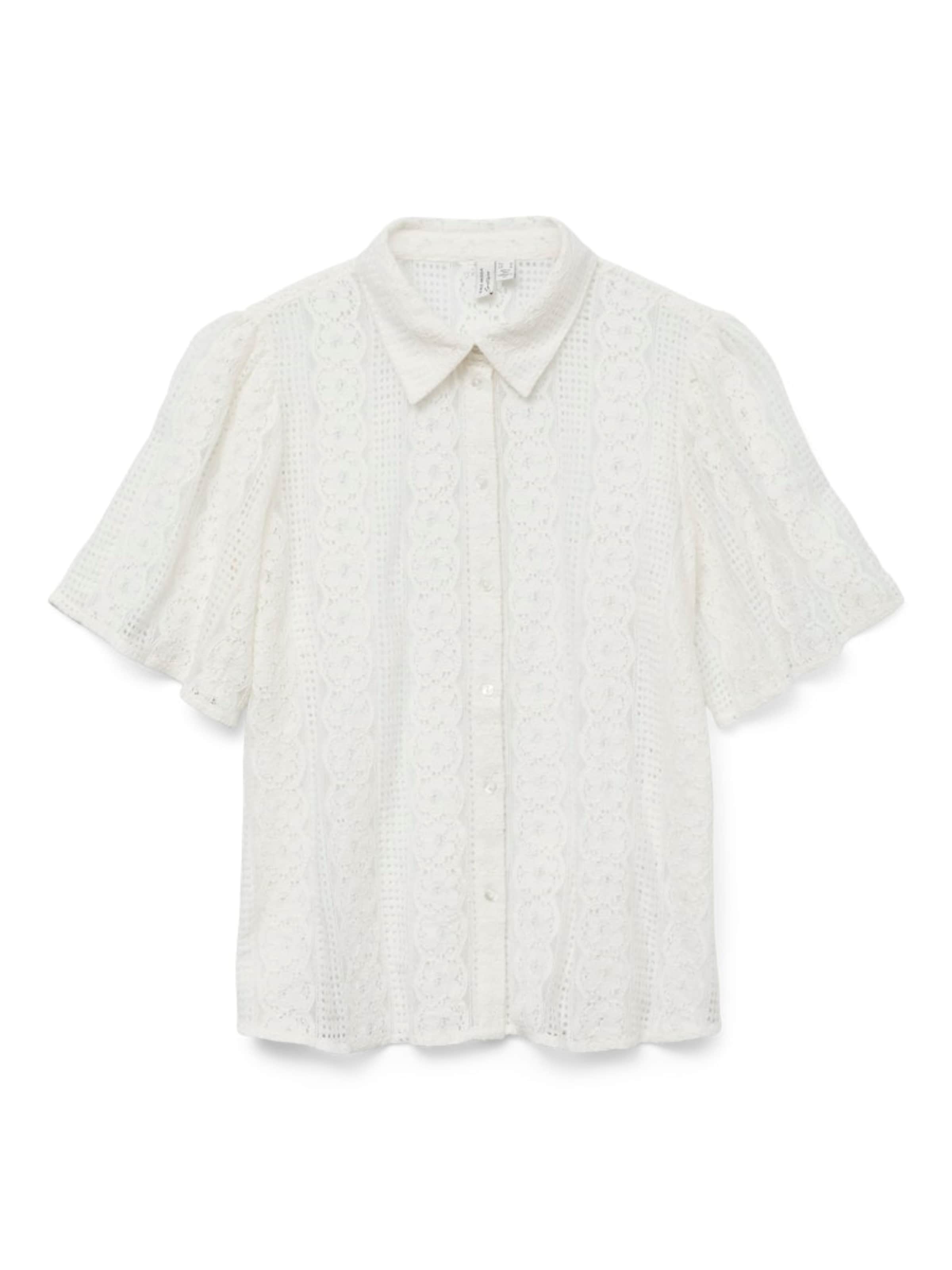 balts VERO MODA Blūze 'VMDELSIE': no priekšpuses