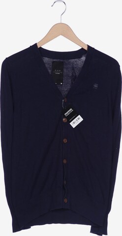 G-Star RAW Sweater & Cardigan in M in Blue: front