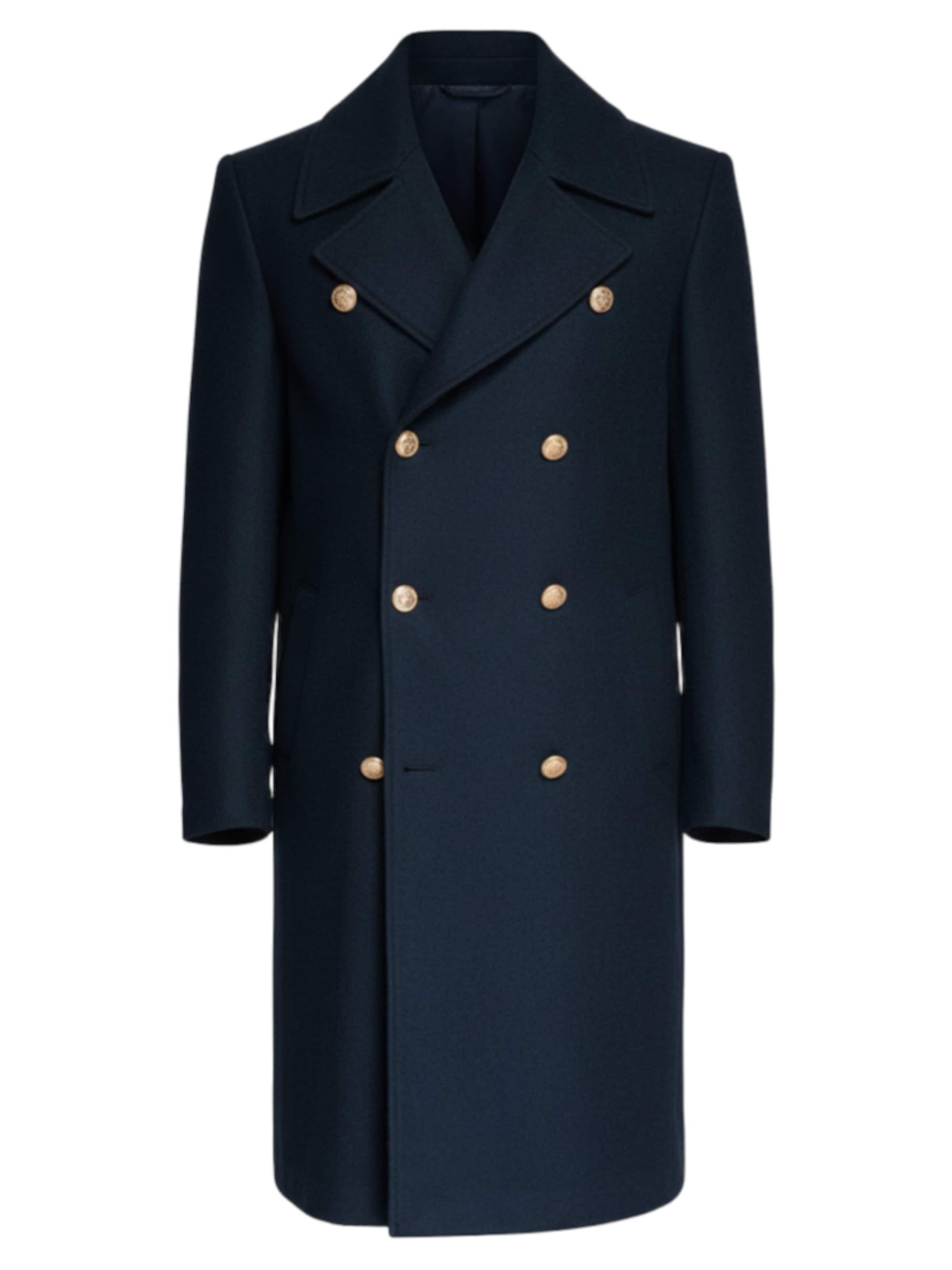 Ombre Tussenjas 'OM-COWC-0134' in Blauw: voorkant