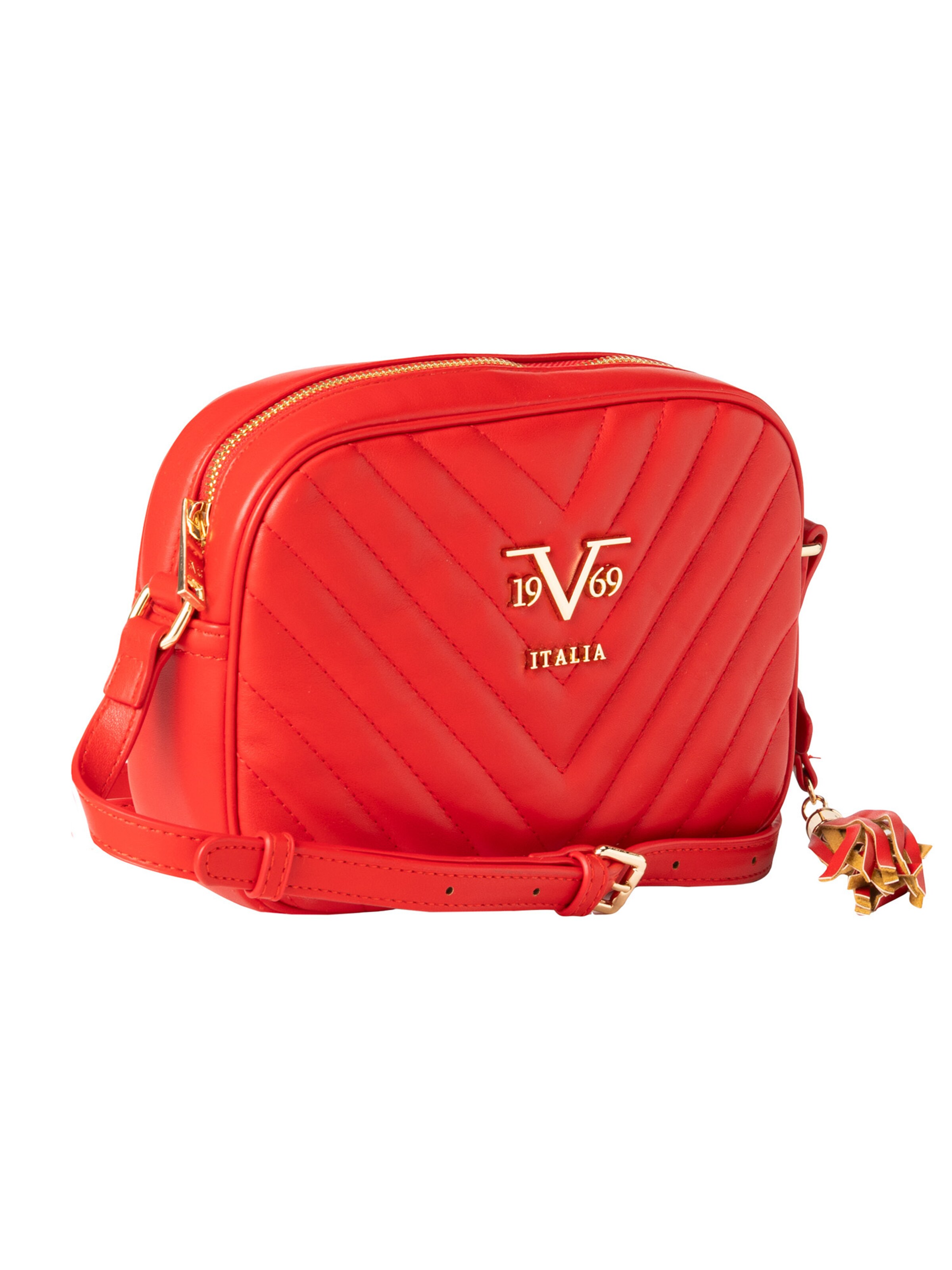 19V69 ITALIA Schoudertas 'BLANCH' in Rood