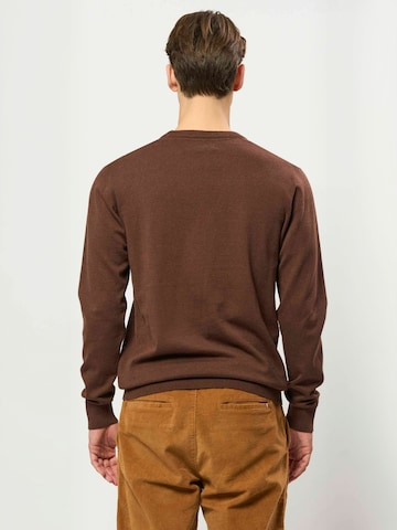 U.S. POLO ASSN. Pullover ' UMAdair ' in Braun: Rückseite